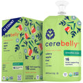 Cerebelly Organic Celery Apple Kiwi Toddler Smoothie Pouches - Dairy