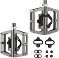Dual Function SPD-Compatible Aluminum MTB Pedals - Wide Platform