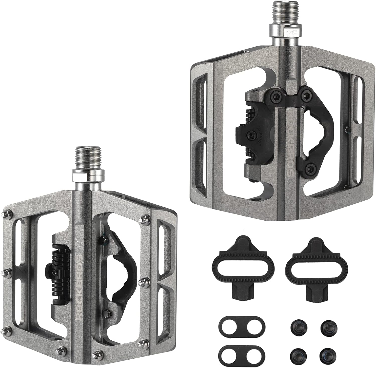 ROCKBROS MTB Mountain Bike Pedals for Dual Functionality