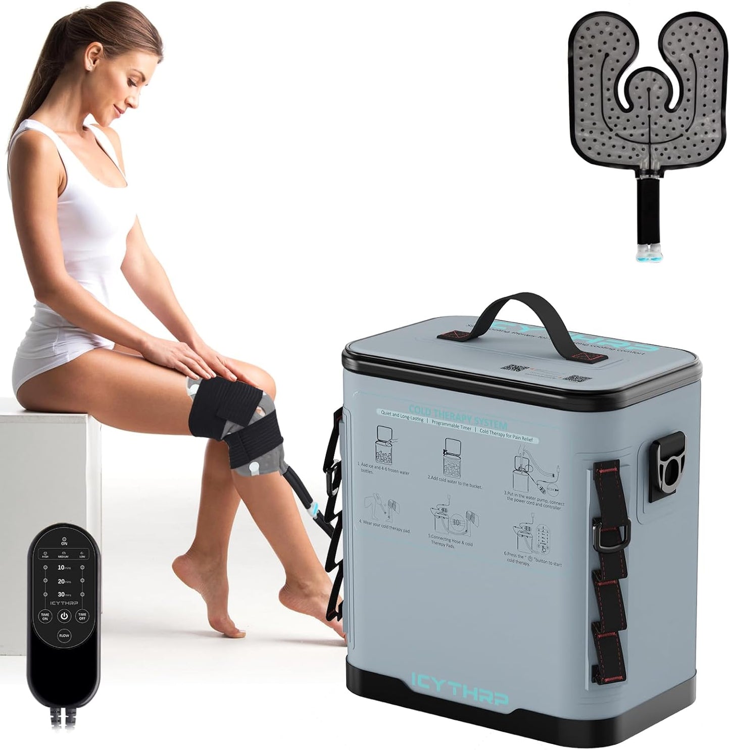 Cold Therapy Machine for Knee Recovery with Programmable Timer