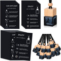 Hanging Car Air Freshener Bottles 50 Set - Bulk Empty Diffusers
