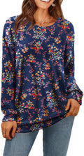 YESNO Women Christmas Sweater Oversized Pullover - Cozy Graphic Knit