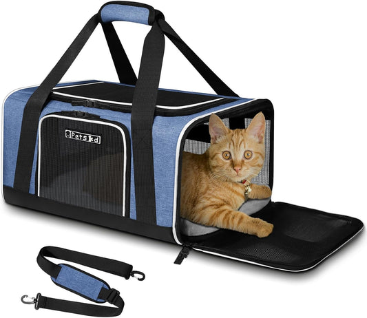 Petskd Pet Carrier for Small Pets - Airline Approved Travel Bag