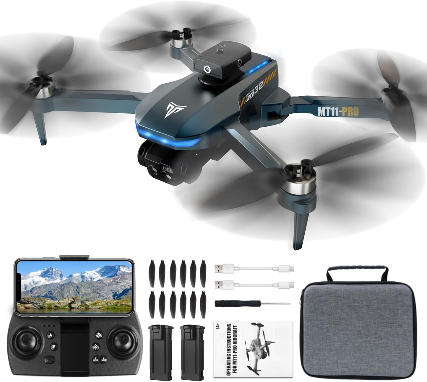 Ultimate Drone Experience: 4K FPV, 40min Flight, Obstacle Avoidance