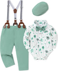 Baby Boy Suits 0-24M 4pc Formal Outfit - Soft All-Season Wear