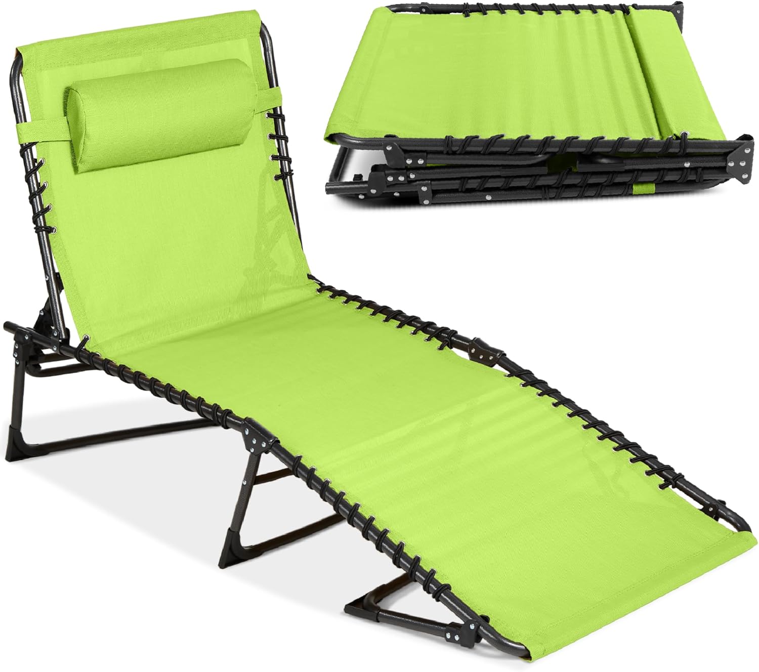 Best Choice Products Portable Outdoor Folding Recliner Lounge Chair