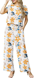 Lepunuo 2 Piece Summer Set for Women - Lightweight Travel Outfit