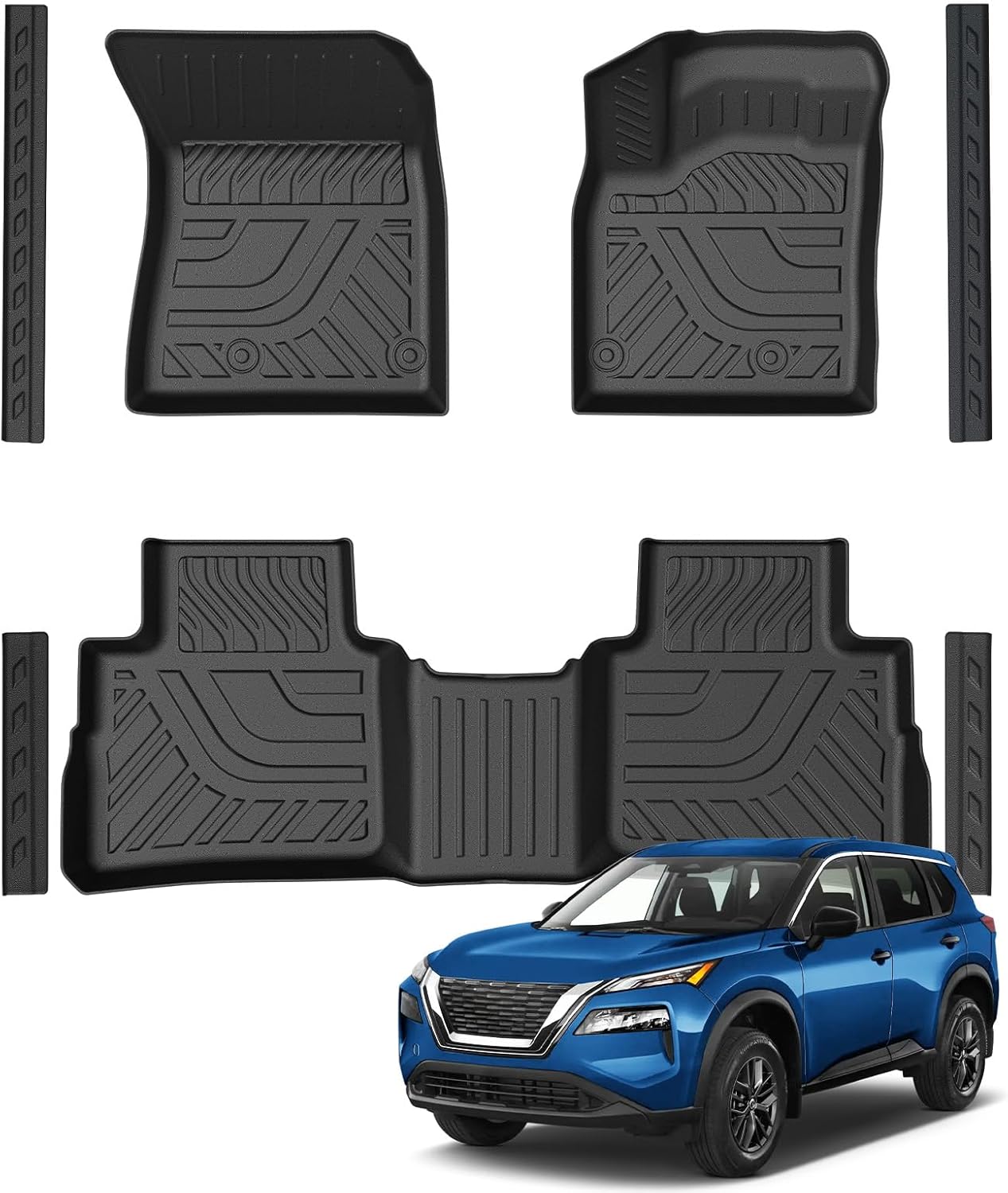 Precision Custom Fit Floor Mats for 2021-2026 Nissan Rogue