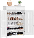 Yaheetech Shoe Cabinet 5-Tier Shoe Rack Organizer - Compact Entryway