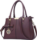3-Zipper Medium Satchel Handbag for Women - Organized Capacity