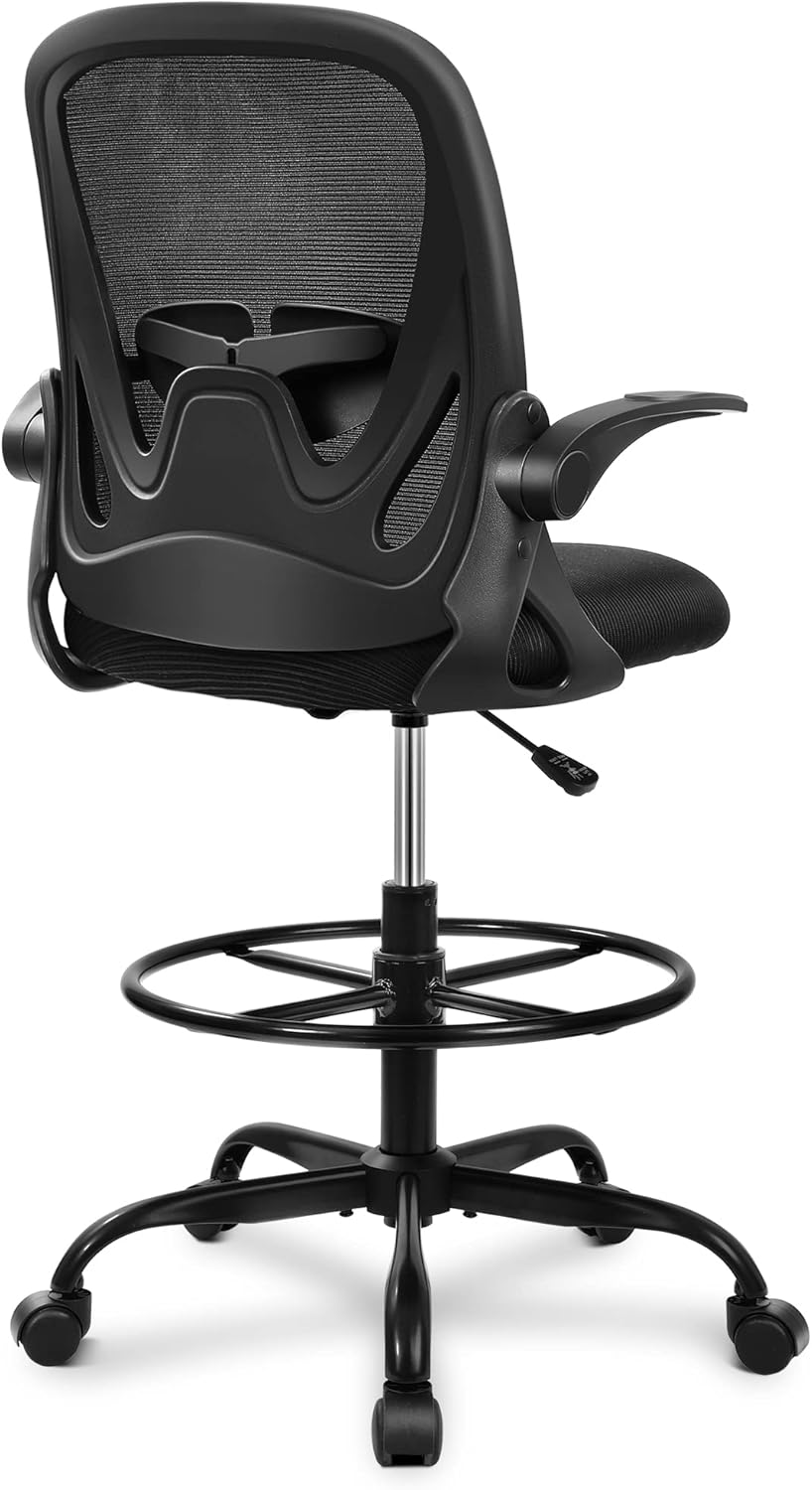 Primy Drafting Chair with Ergonomic Design and Adjustable Features