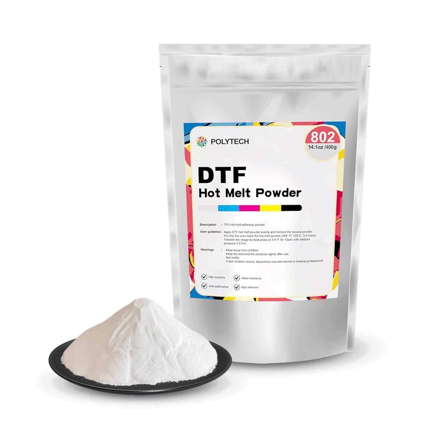 Super Soft DTF Adhesive Powder: Ideal for T-Shirt Printing