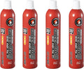 Lancer Tactical 600ml Green Gas for Airsoft Guns - Pack of 4