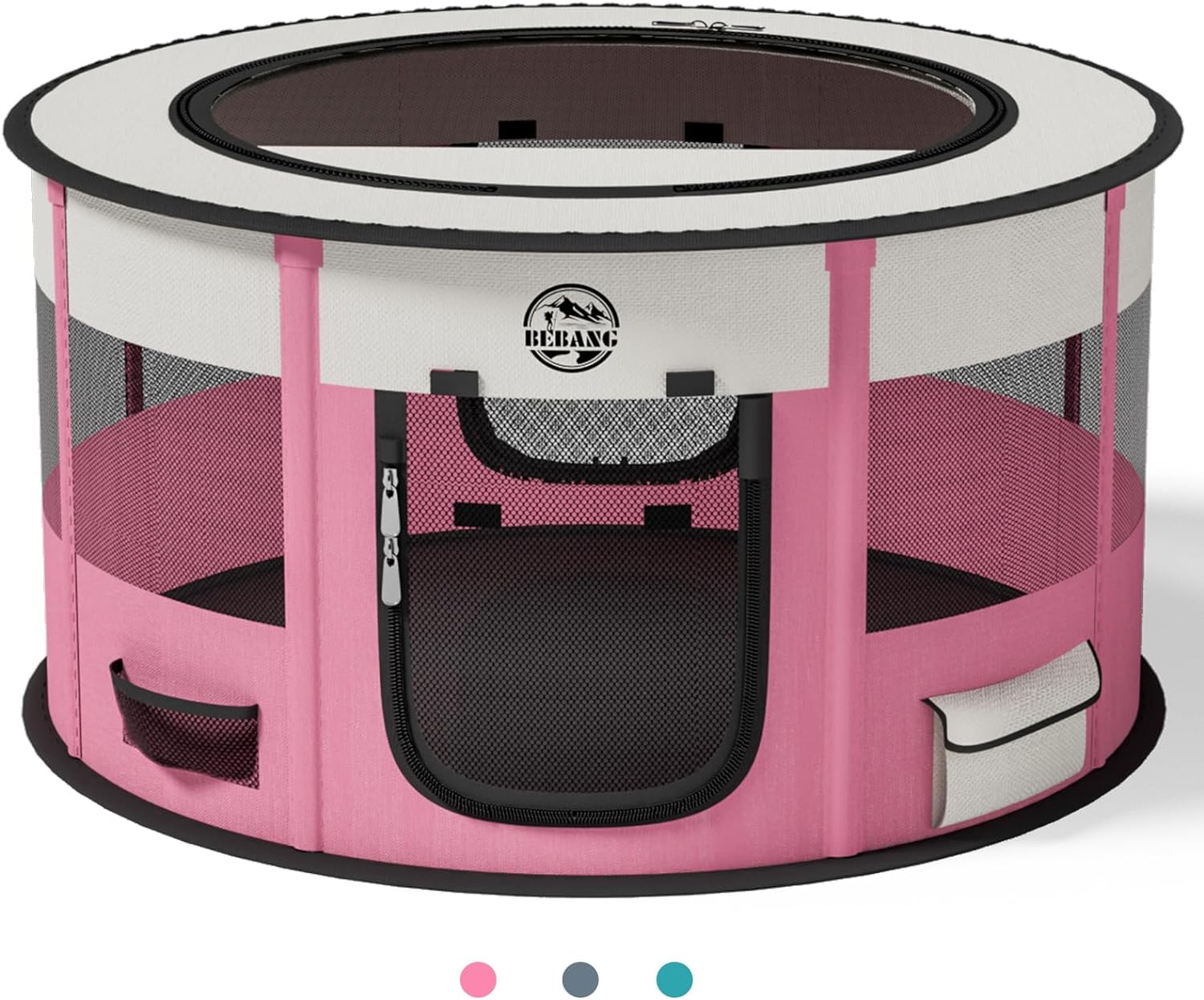 Portable Dog Playpen for Small Dogs and Puppies - Versatile Crate
