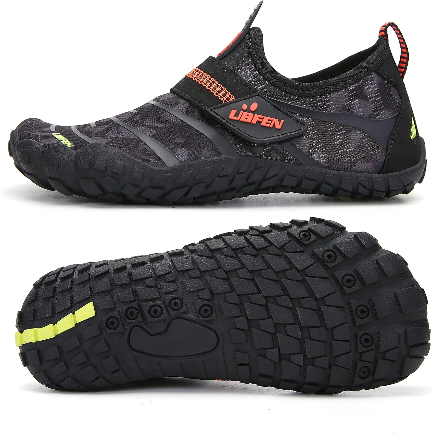 UBFEN Water Shoes for Kids - Quick Dry Aqua Socks for Beach
