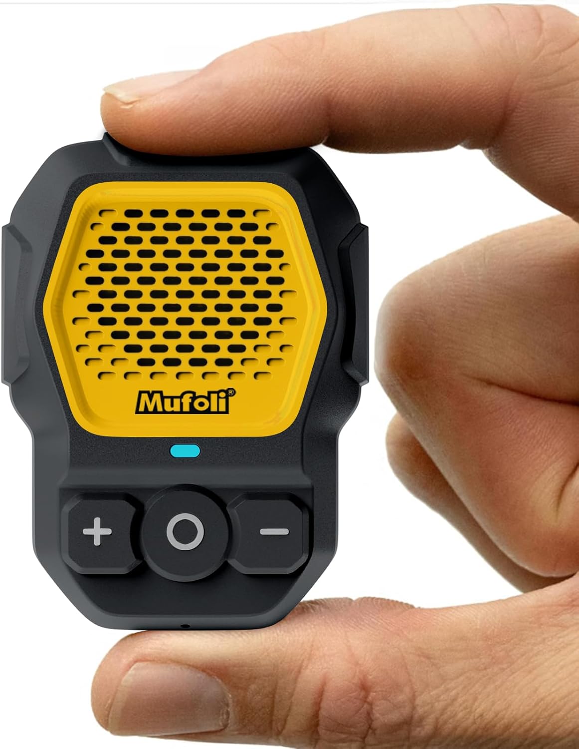 Wearable Waterproof Bluetooth Speaker | 14H Playtime, Hands-Free Calls | Mufoli