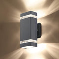 LMP LED Square Up and Down Outdoor Wall Light - Compact Weatherproof