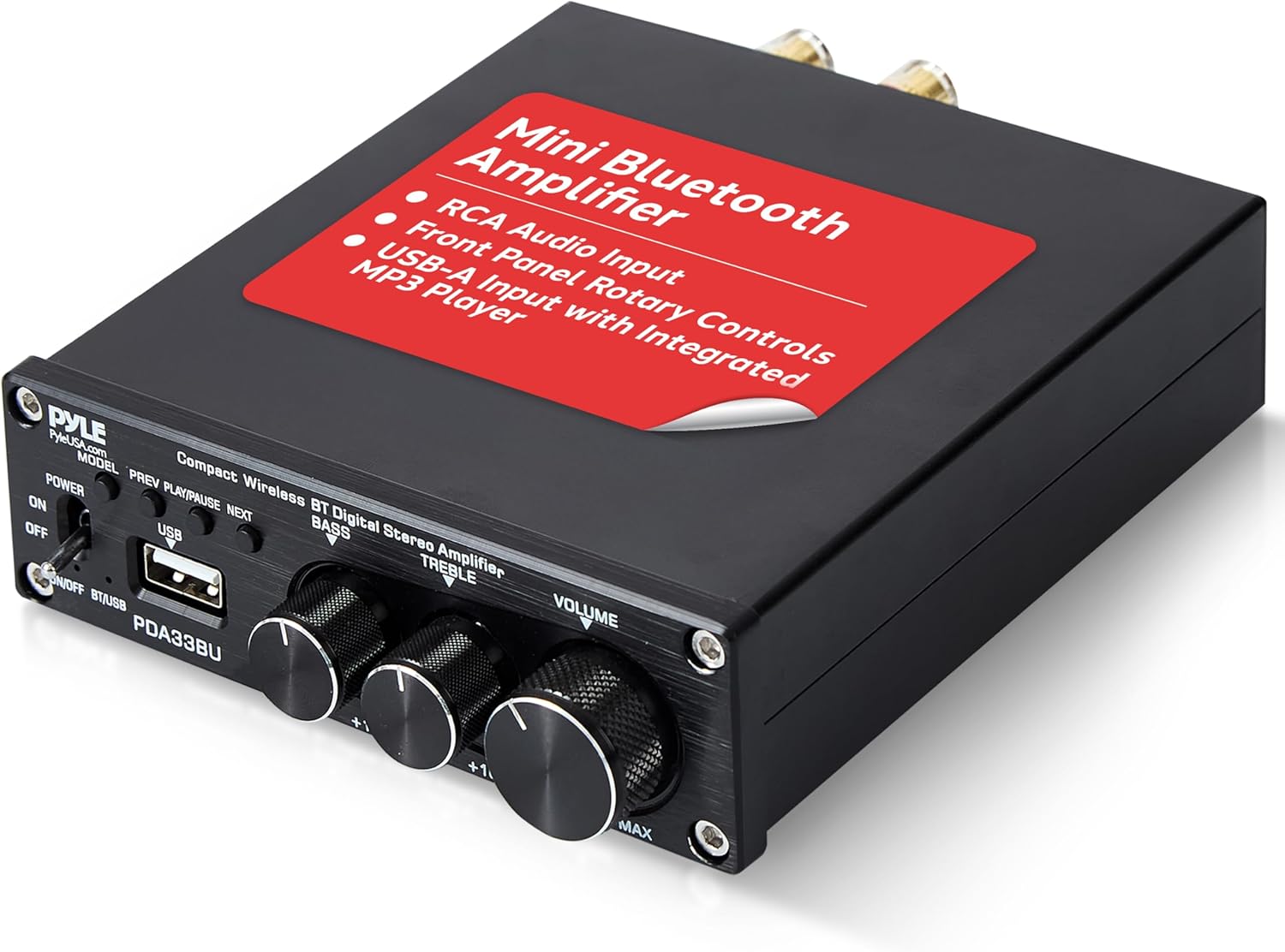 Pyle 2.1 CH Wireless Stereo Power Amplifier for Superior Sound