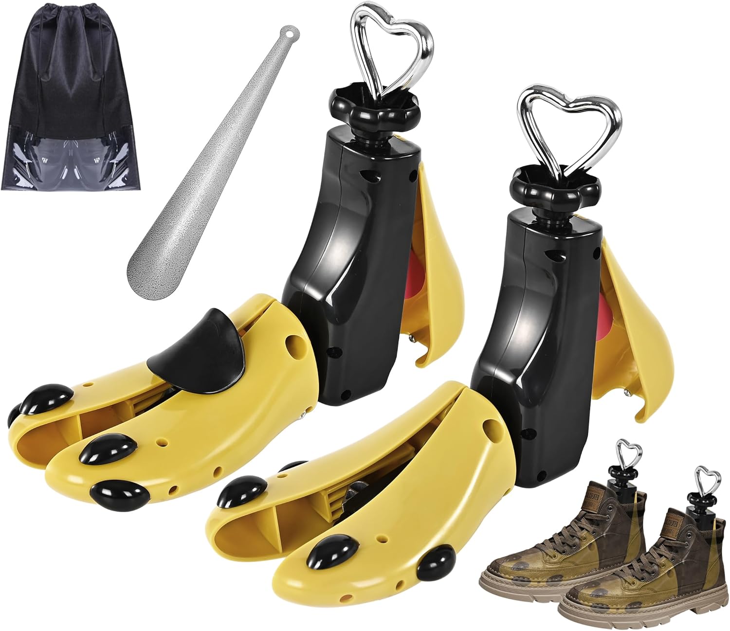 Shoe Stretcher for Wide Feet - Adjustable Unisex Boot Stretcher