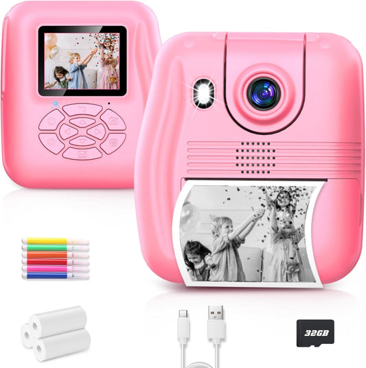 Instant Print Kids Camera - Fun Selfies in a Snap!
