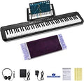 88 Key Digital Piano Beginner Electric Keyboard - Semi-Weighted Keys