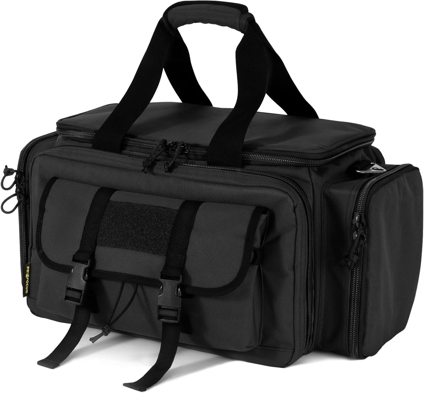 PROFOCUS Large Range Bag - Tactical Pistol Case for Shooting