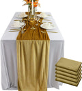 Velvet Table Runner 5 Pack 20x120 in - Luxurious Wedding Table Linen