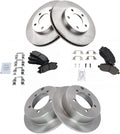 Front & Rear Ceramic Brake Pad and Rotor Kit for 2001-05