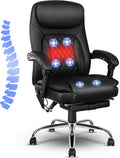 6 Point Massage Office Chair with Heating - Ergonomic Recliner