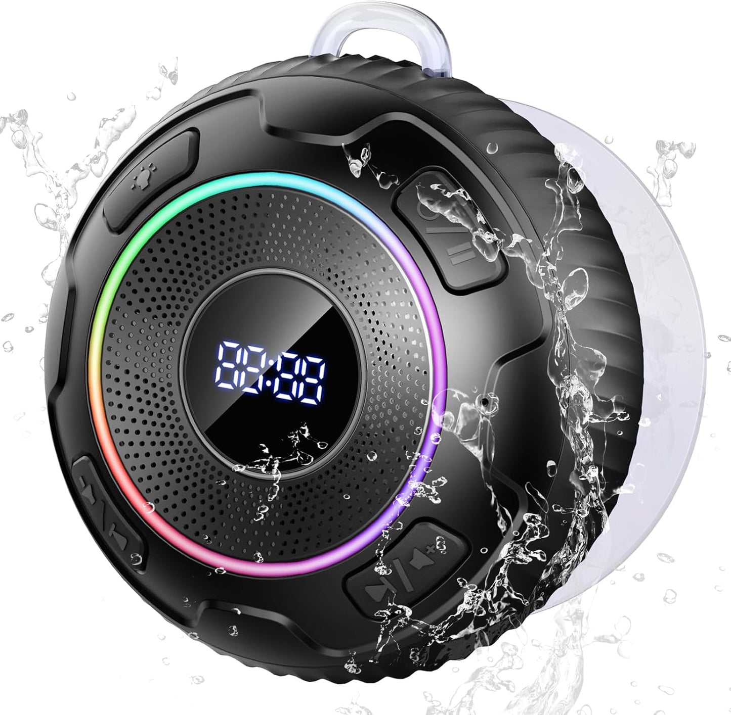 Bluetooth Shower Speaker with HD Sound and Waterproof Design