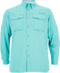 Premium Long Sleeve Fishing Shirt for Men by HABIT for Durability