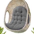 Patio Egg Chair Cushion Replacement - Thick Button Tufted Comfort