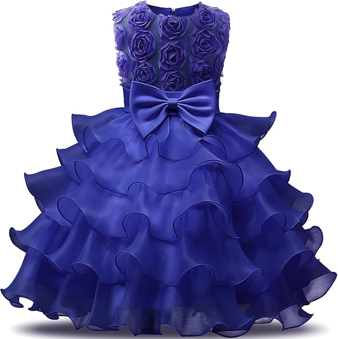 NNJXD Girl Dress Kids Ruffles Lace Party Wedding Dresses Review