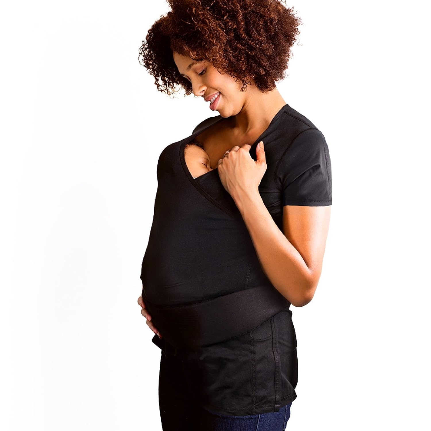 NuRoo Pocket - Cozy Skin-to-Skin Baby Wrap - Breathable Shirt