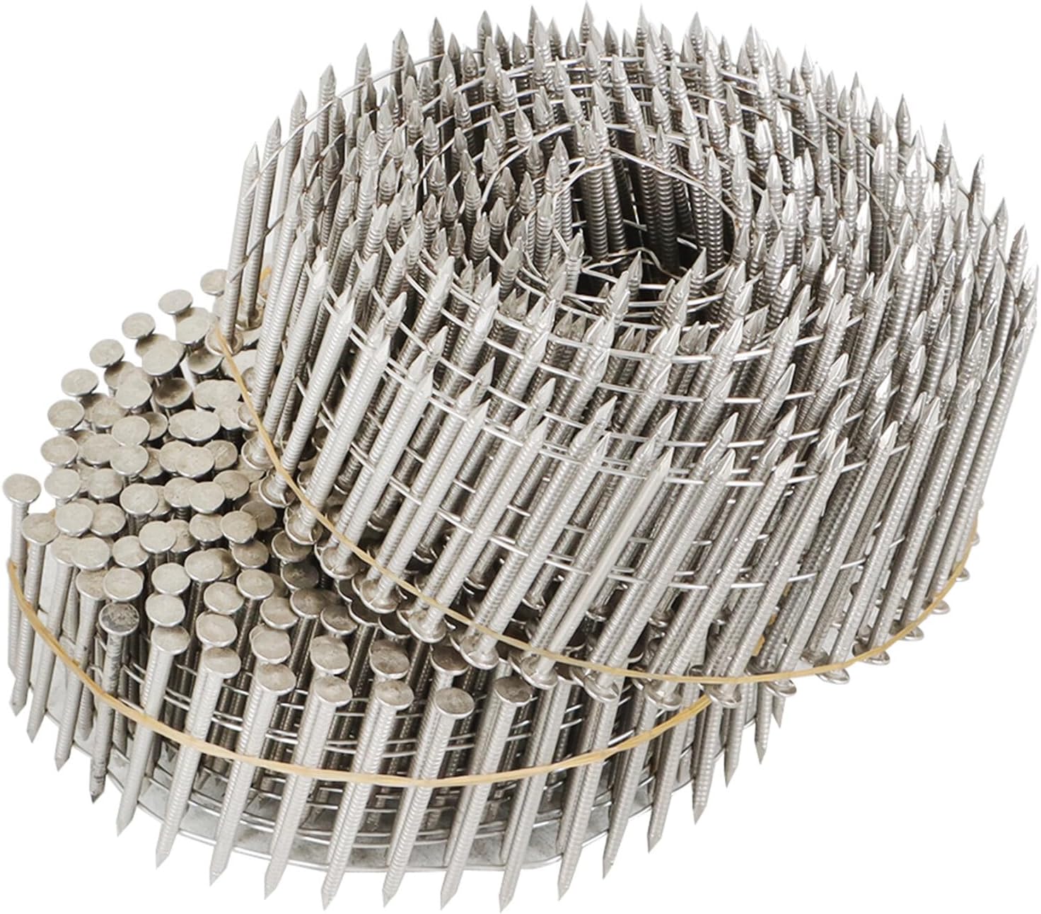 Findmall 3600 Count 2-Inch Stainless Steel Ring Shank Nails