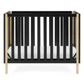 Delta Children Gio Mini Crib with Mattress - Space-Saving Safe Choice