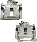 TRQ Rear Brake Caliper Set Compatible with 2015 Audi Q3 & VW Models
