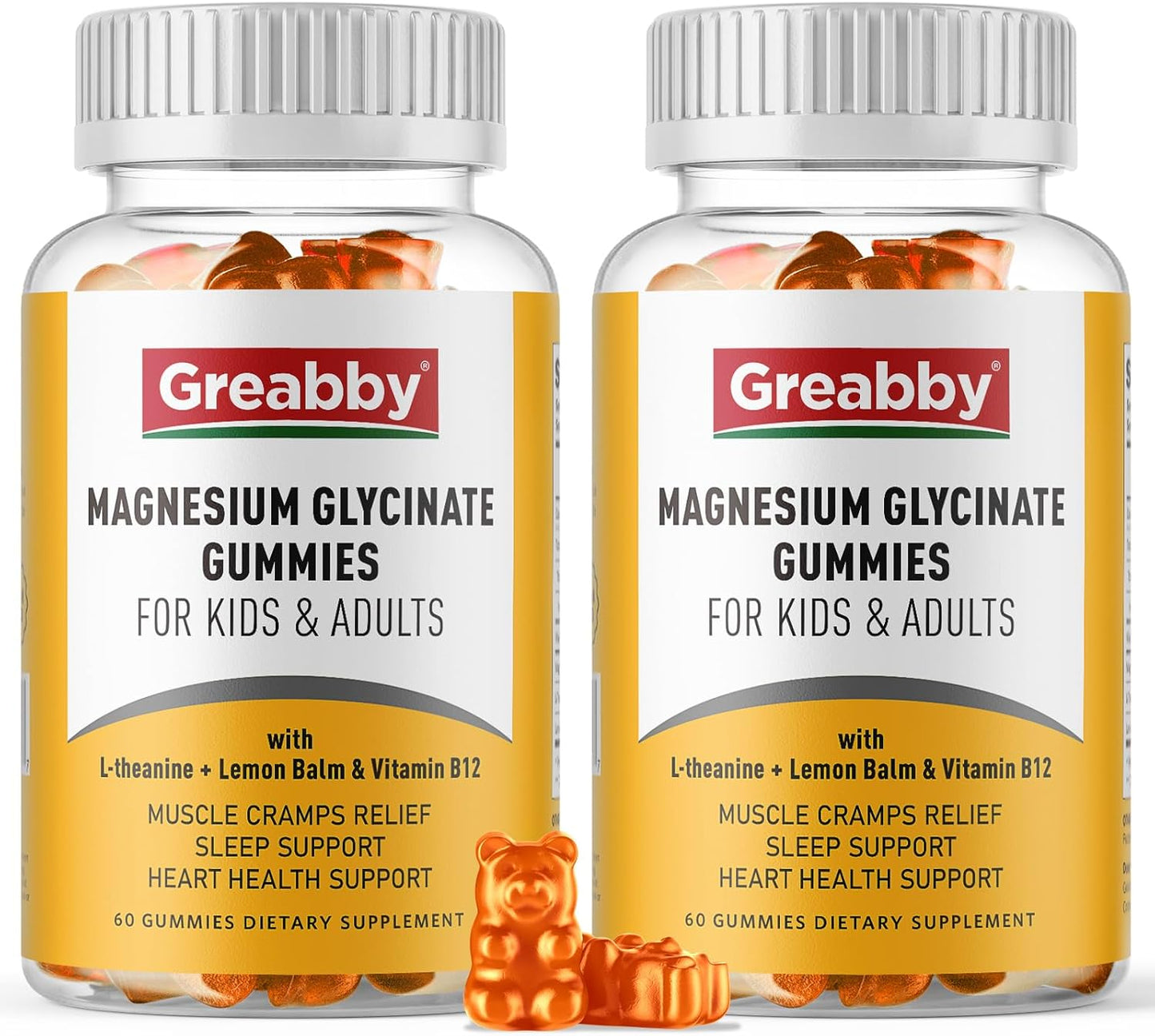 Magnesium Glycinate Gummies for Sleep and Muscle Relaxation