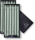 Colonial Candle Unscented Taper Candle, Colonial Green 12 in - Classic