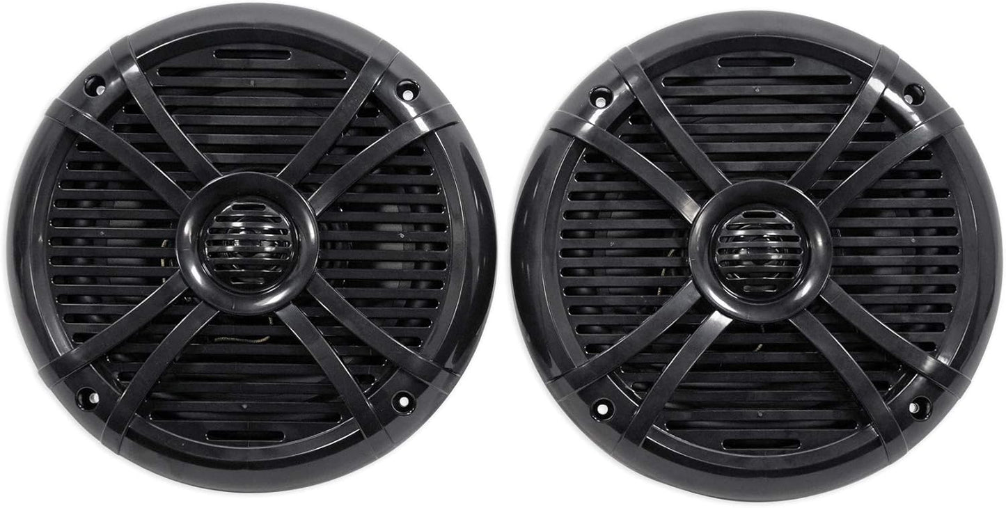Rockville 8 1000w Waterproof Marine Speakers for Superior Sound