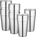 Beasea Stainless Steel Cups 19 oz 6 Pack - Stackable Insulated