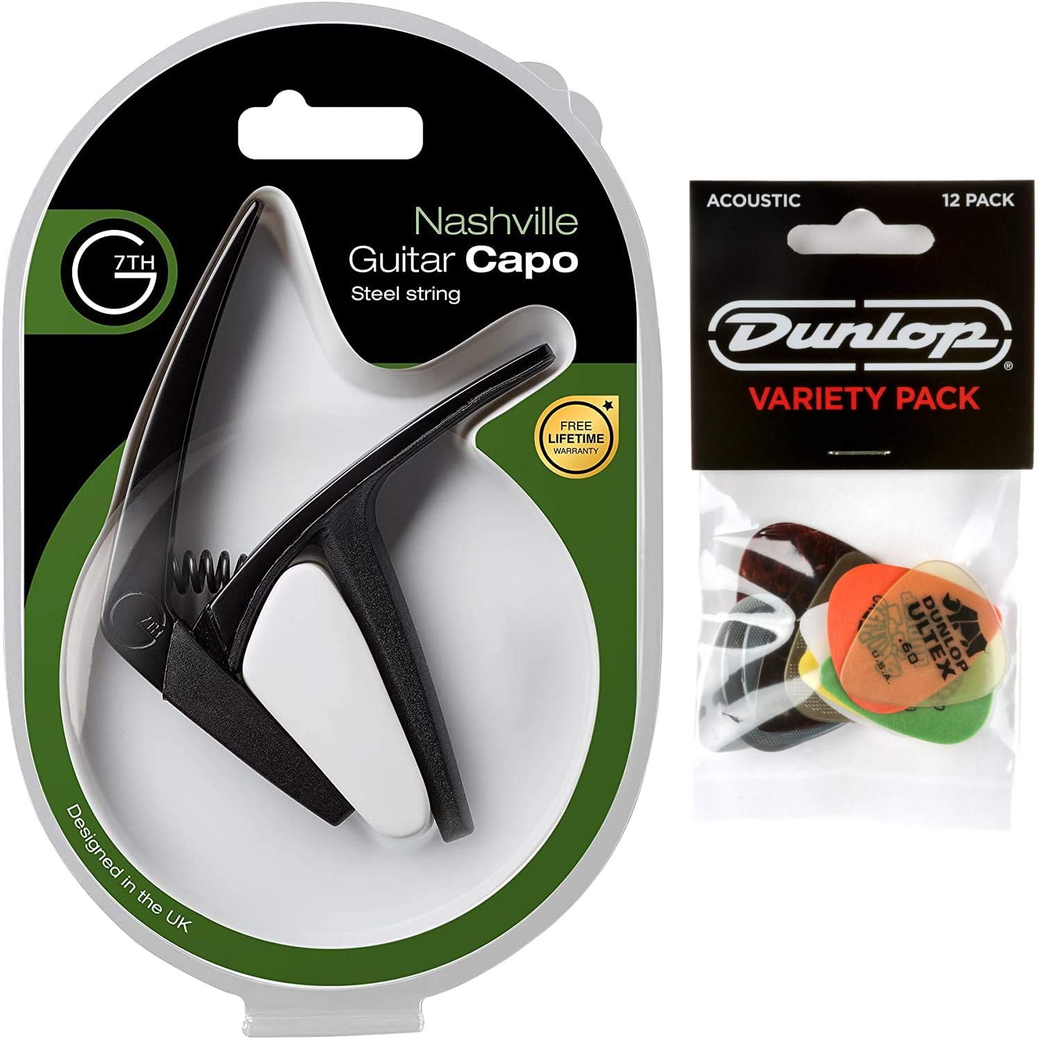 G7th Nashville Capo Set - Enhances Your Guitar Sound