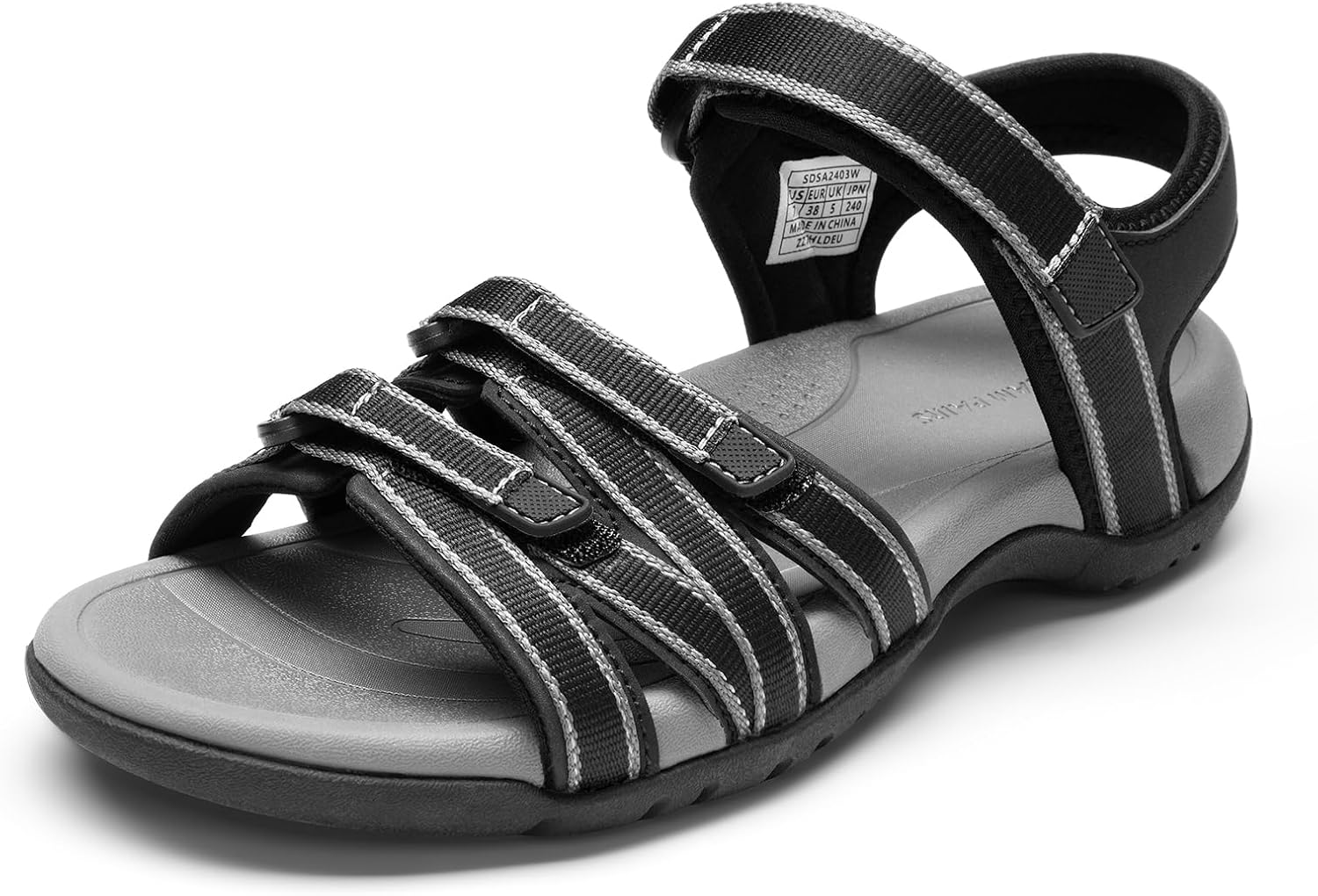 DREAM PAIRS Womens Comfortable Hiking Walking Sandals for Summer
