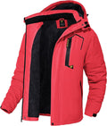 QPNGRP Mens Waterproof Ski Snowboard Jacket - Warm, Windproof Fit type