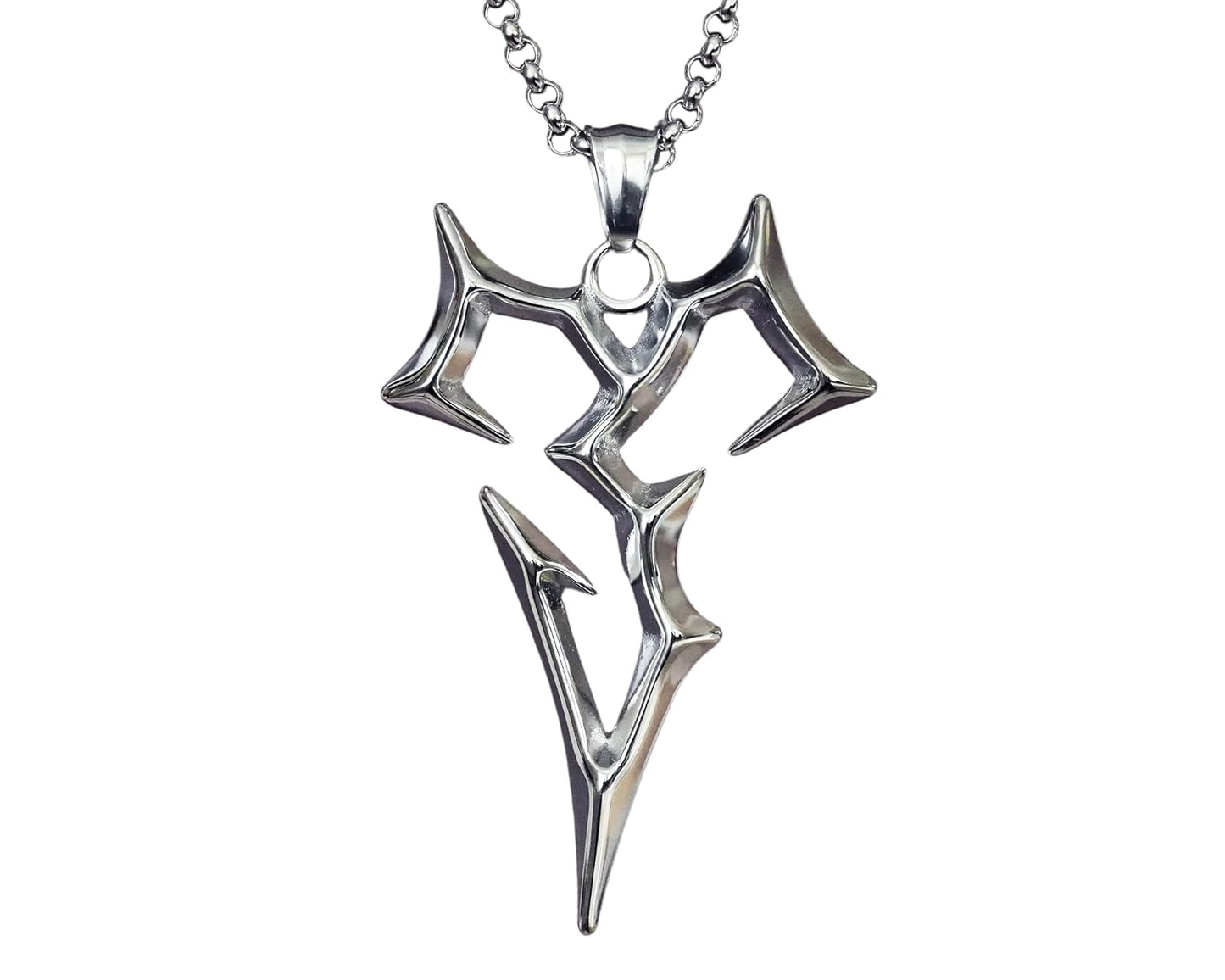 Sterling Silver Tidus Zanarkand Abes Necklace Pendant Jewelry
