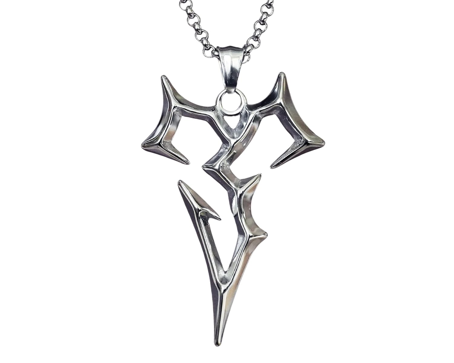 Sterling Silver Tidus Zanarkand Abes Necklace Pendant Jewelry