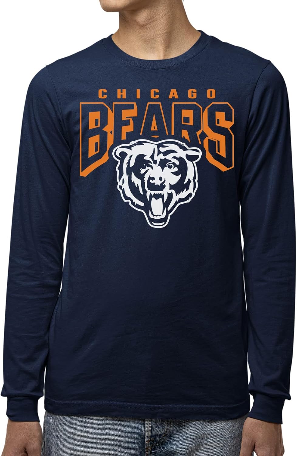 NFL Chicago Bears Long Sleeve T-Shirt for Ultimate Fan Comfort