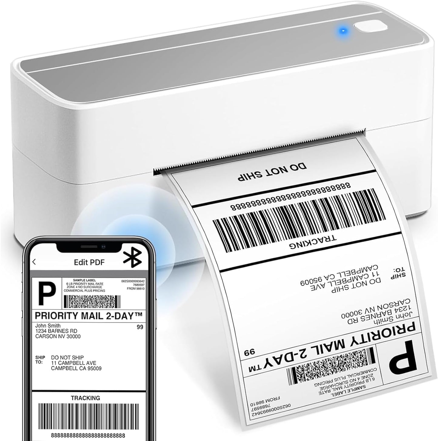 Wireless Shipping Label Printer - Effortless Shipping Management