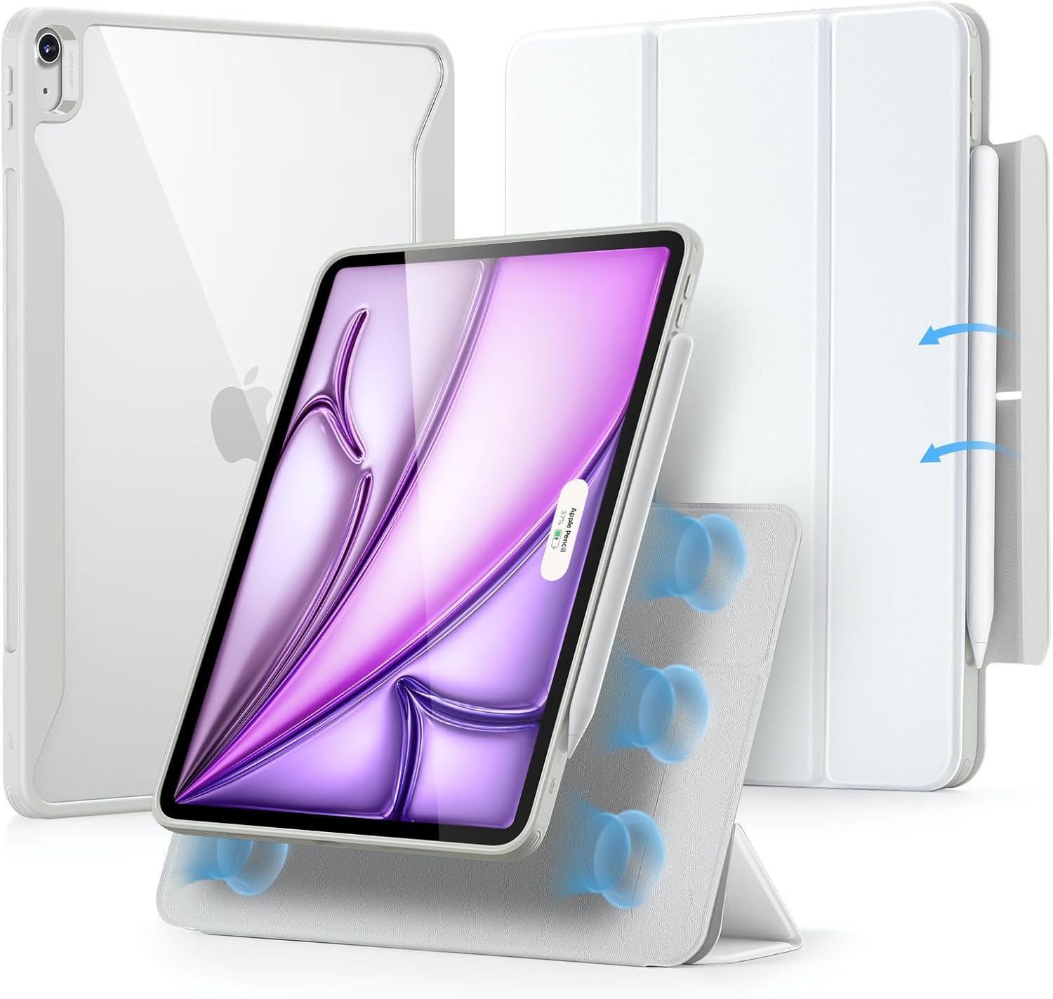 ESR iPad Air 13 Inch Case with Pencil Holder and Stand