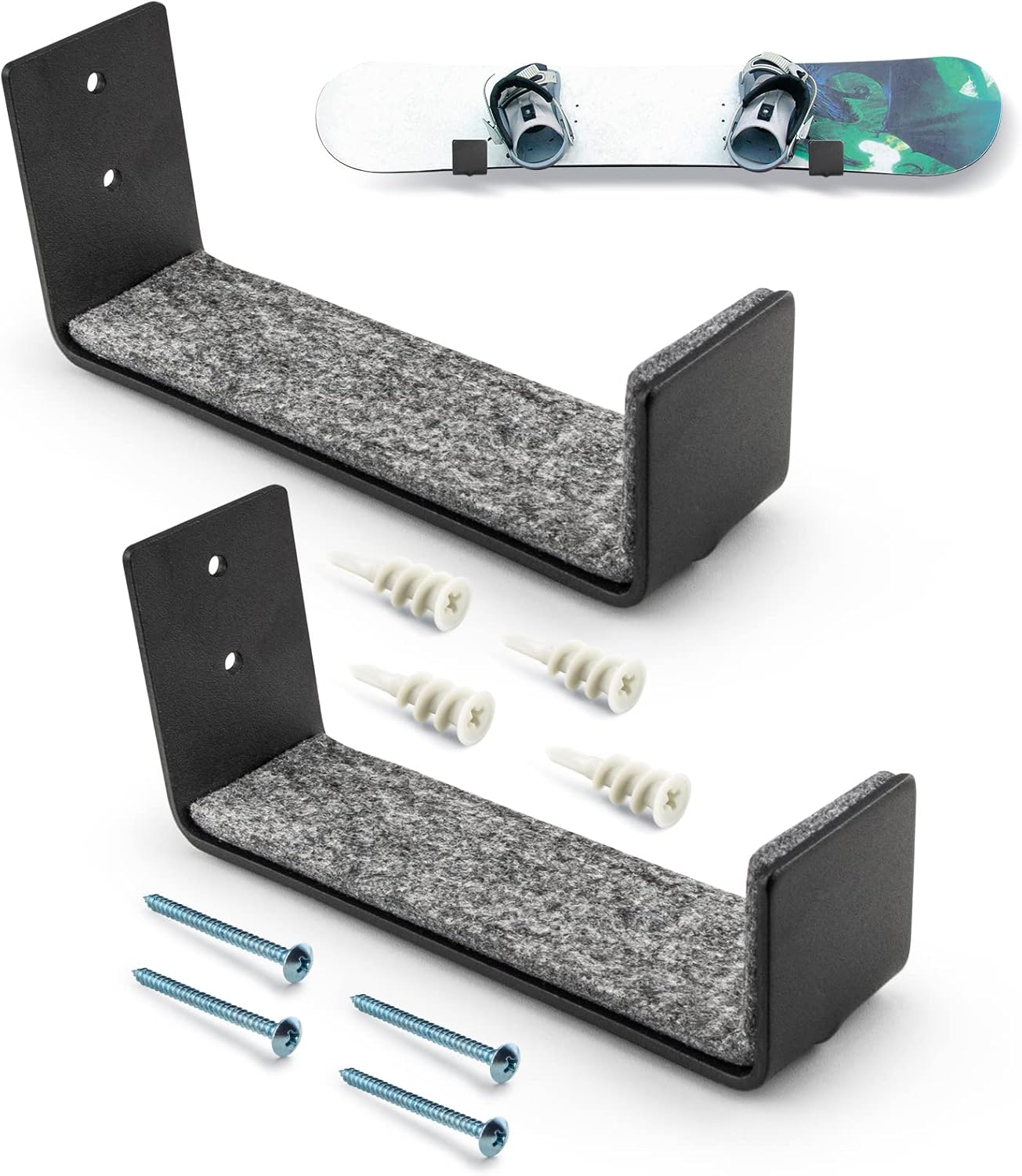 Alpinista Aluminum Snowboard Wall Mount